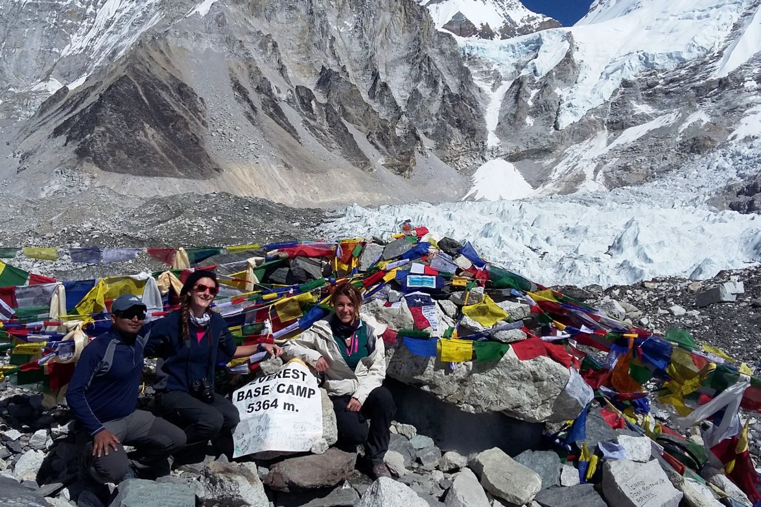 Everest Base camp (5,320 meters)
